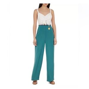 Ted Baker Colour by Numbers Daaino Color-Block Jumpsuit US Size 4